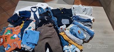 lotto vestiti neonato 6/9 9/12