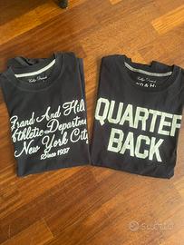 2 t-shirt Grand & Hills cotone blu taglia L