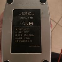 Trasformatore 110 V - 220 V