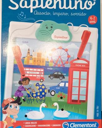 Sapientino Clementoni inglese 4-7 anni