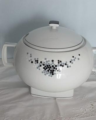 Zuppiera in porcellana Bavarese Settelmann Weiden