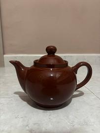 Teiera vintage ceramica ACF Made in Italy anni 70
