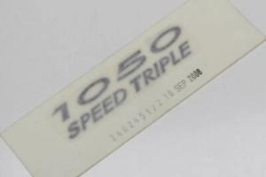 Decalco serbatoio Triumph Speed Triple 1050 T24024