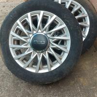 Fiat500 cerchi compreso gomme