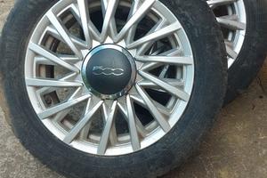 Fiat500 cerchi compreso gomme