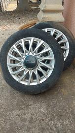 Fiat500 cerchi compreso gomme