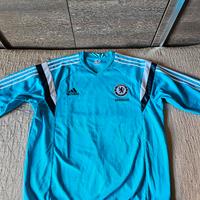 Felpa Adidas Chelsea azzurra da uomo taglia XL