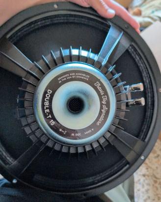 Eminence Travis Toy 15" 300 Watt 4 Ohm Double T