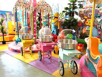 Attrezzature Dolciarie Pop Corn e Zucchero Filato