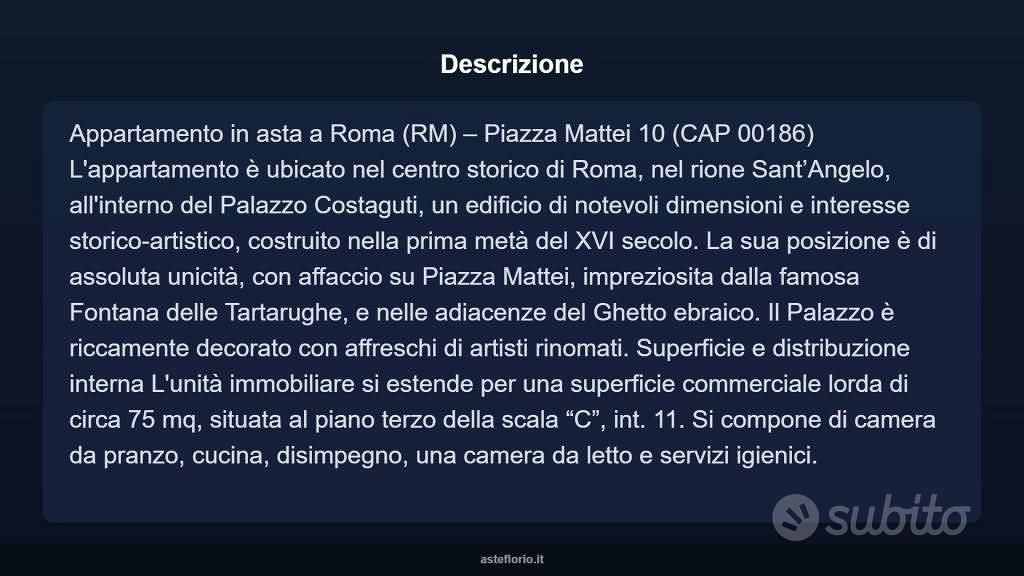 Appartamento – Roma, Municipio Roma I - Vista 4