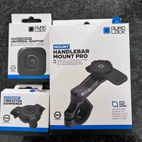 Quadlock Pro Supporto celullare moto Bundle