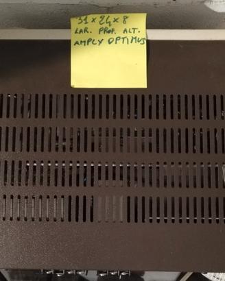 Amplificatore integrato OPTIMUS AXB30