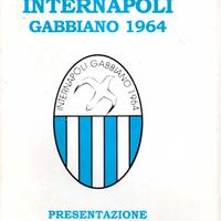 Calcio INTERNAPOLI GABBIANO 1964 opuscolo presenta