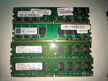 kit ram DDR2 4x2GB  totale 8GB