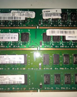 kit ram DDR2 4x2GB  totale 8GB