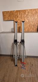 Coppia di Portabici da Tetto in Alluminio - Univer