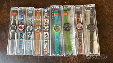 Collezione swatch anni ‘80