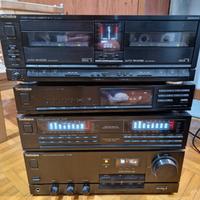 impianto  stereo hi fi technics