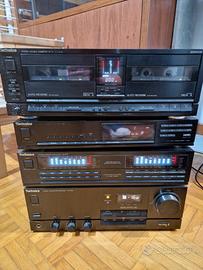 impianto  stereo hi fi technics