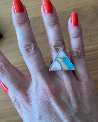 Anello Vintage Argento 925 e Madreperla