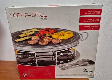 Griglia da tavolo tonda Ø30cm