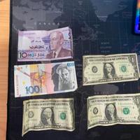 Banconote Dollaro 1985-1988 e altre