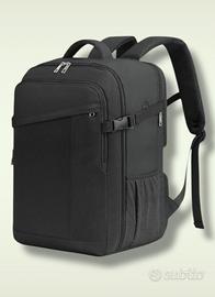 Zaino Nuovo / Ryanair nero 40x20x25cm 20 litri