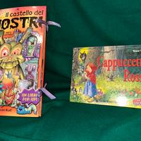 Libri Pop-Up il Castello dei Mostri- Cappuccetto r