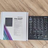 mixer 3 canali Omnitronic PM322P USB e Bluetooth 