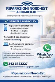 Riparazioni smartphone a Domicilio