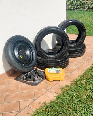 kit gomme catene e ruotino di scorta
