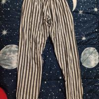 Pantaloni Uomo Estivi A Righe TG S