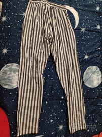 Pantaloni Uomo Estivi A Righe TG S