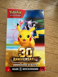 Booster bundle Pokemon 30º Anniversario