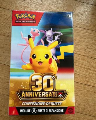Booster bundle Pokemon 30º Anniversario