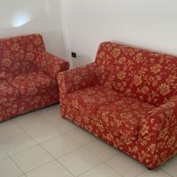 Divano da soggiorno con fodera in tessuto