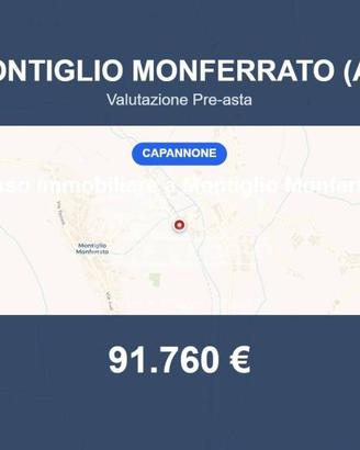Immobile in asta di 1000 m² a Montiglio Monferrato