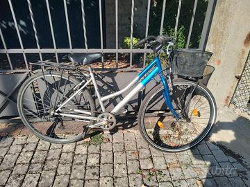 Bici donna con cambio con cestino