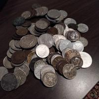 monete varie 7kg regno repubblica