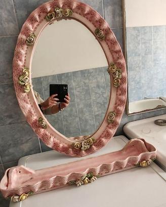 Specchio ovale vintage