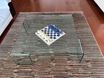 Tavolino cristallo Rimadesio