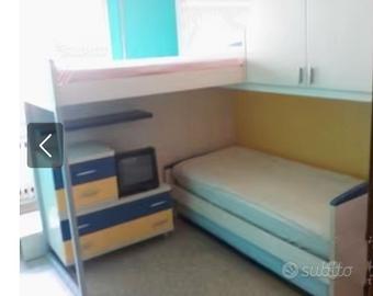 Camera da letto 2 posti singoli a Rimini