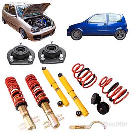 Assetto Ghiera +Supporti Fiat Seicento Cinquecento