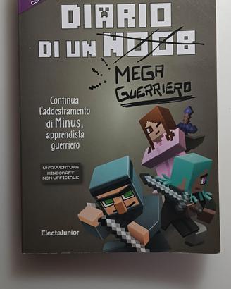 Libro "Diario di un Mega Guerriero" - Cube Kid