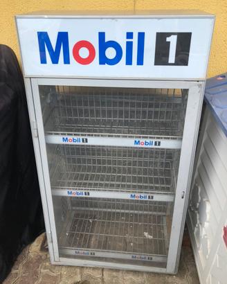 MOBIL 1 Carrello distributore olio ‘90 RARO