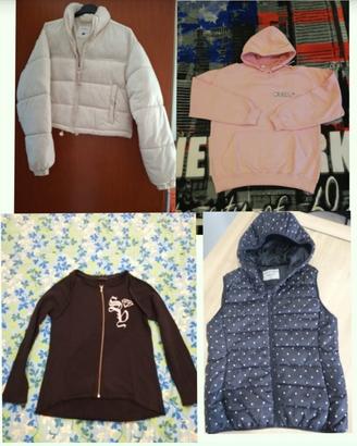 lotto 10 capi abbigliamento ragazza 