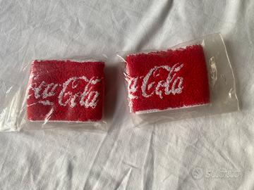 Coca Cola polsini tergisudore Tennis vintage