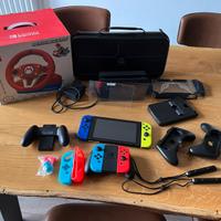 Nintendo switch + volante + accessori