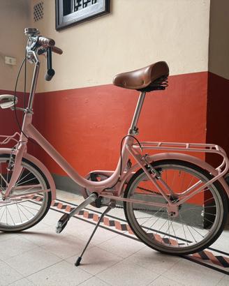 Bicicletta donna rosa 20 pollici