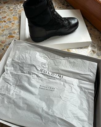 Stivaletto da Lavoro, Modello Allacciato, Soldini 